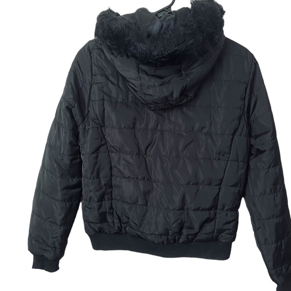 JouJou women’s faux fur lined hooded down jacket - Picture 2 of 16